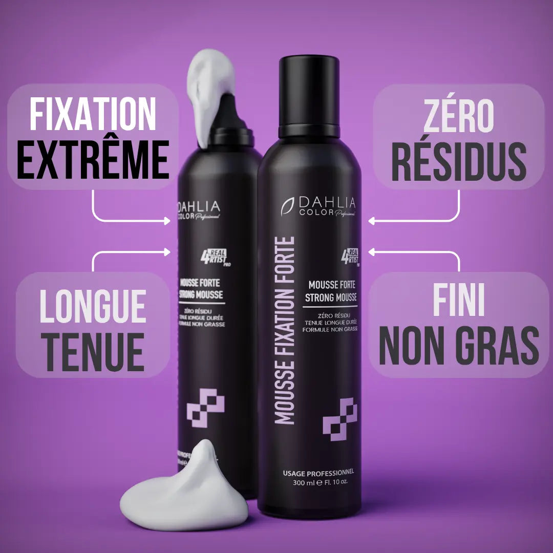Mousse fixation forte 4real Artist 300 ml